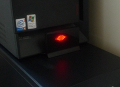 LED Message Board for Hudson CI server